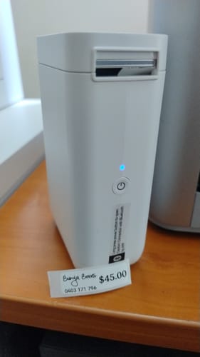 Customer photo review of NIIMBOT D101 Thermal Inkless Mobile Printer, Effortless Labeling Made Easy