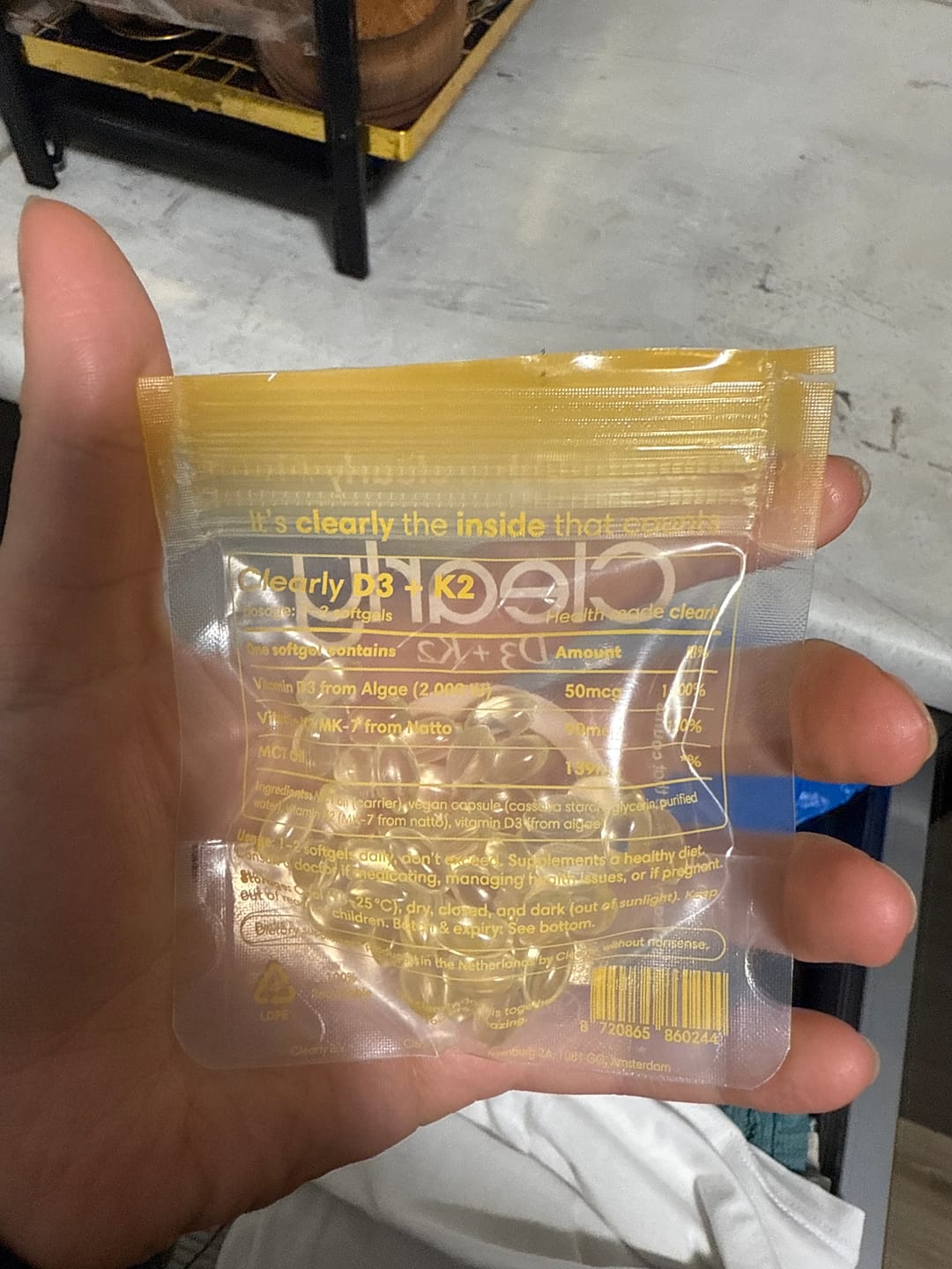 Customer photo review of D3 + K2