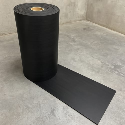 Customer photo review of Industrial Grade Rubber Sheet 1.5mm to 25mm Thick Heavy Duty, Abrasion-Resistant, Custom Cut Lengths 1.4m Wide Rolls, Ideal for Tough Applications