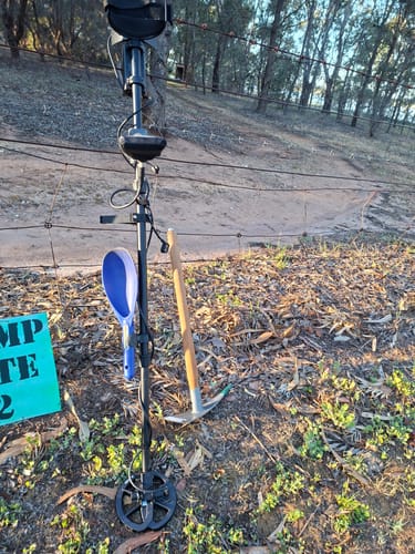 Customer photo review of Equinox 6 inch DD Coil - Minelab