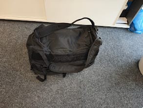 Customer photo review of Hybrid Duffel/Backpack – The Ultimate Gym Bag