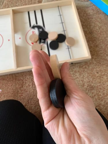 Customer photo review of Jeu de Passe-trappe rapide en bois