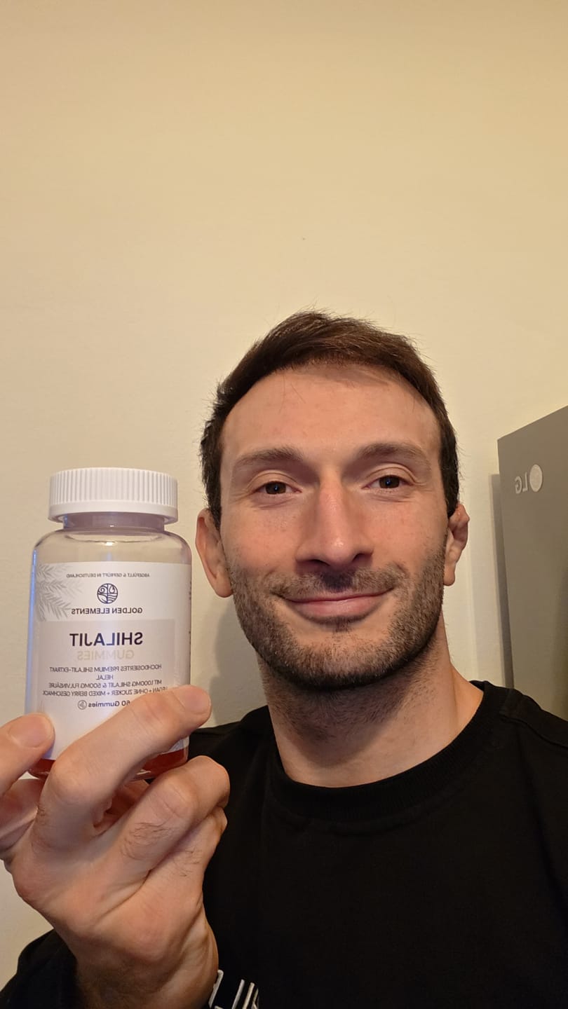 Customer photo review of Premium Shilajit Gummies mit Fulvinsäure & Huminsäure