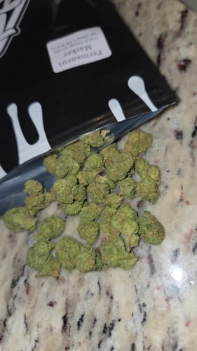 Customer photo review of Permanent Marker | THCA Flower Smalls