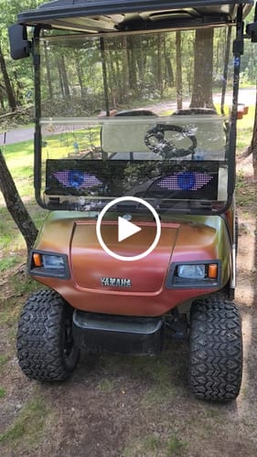 Customer video review of LED Windshield Eyes - Transform Your Truck Into a Beast