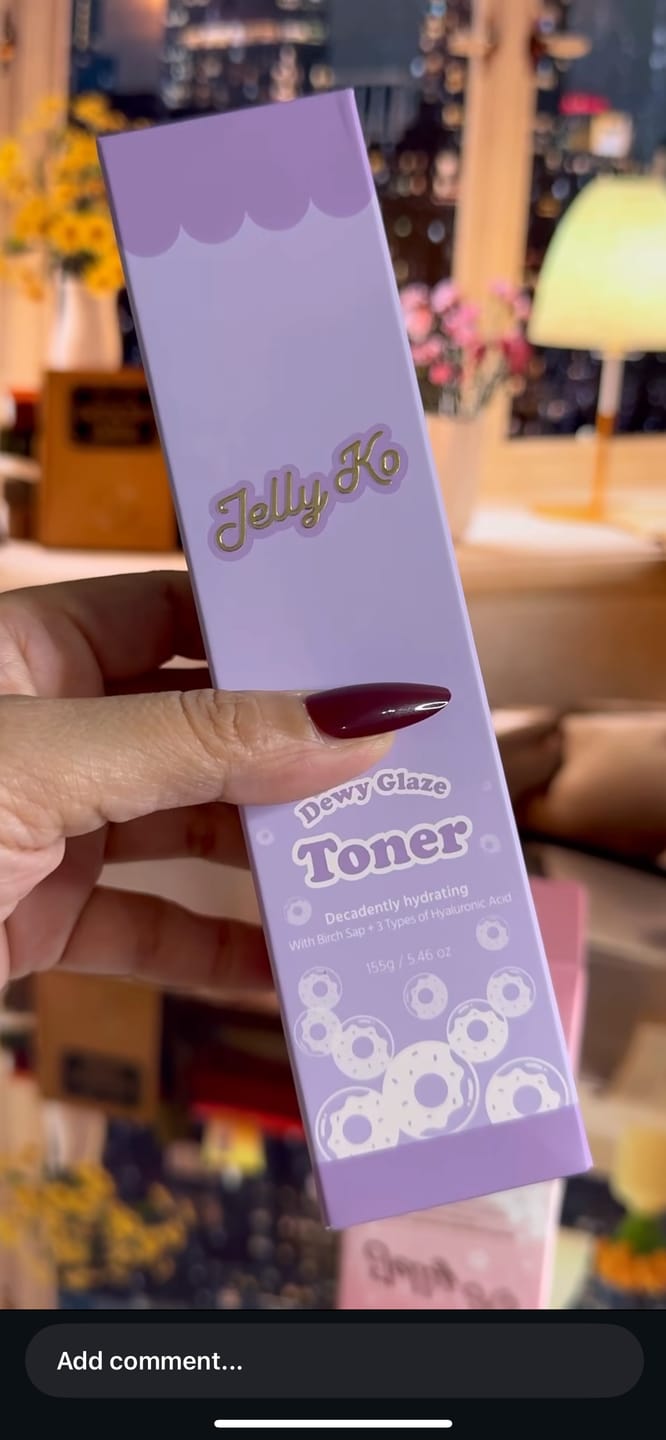 Customer photo review of Jelly Ko Dewy Glaze Toner