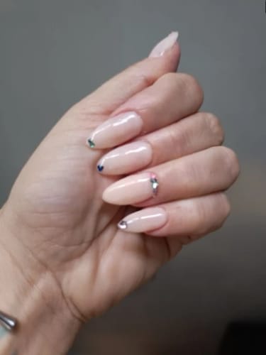 Customer photo review of Solid Nail Glue Gel 🇺🇸 Power Bond 🔥