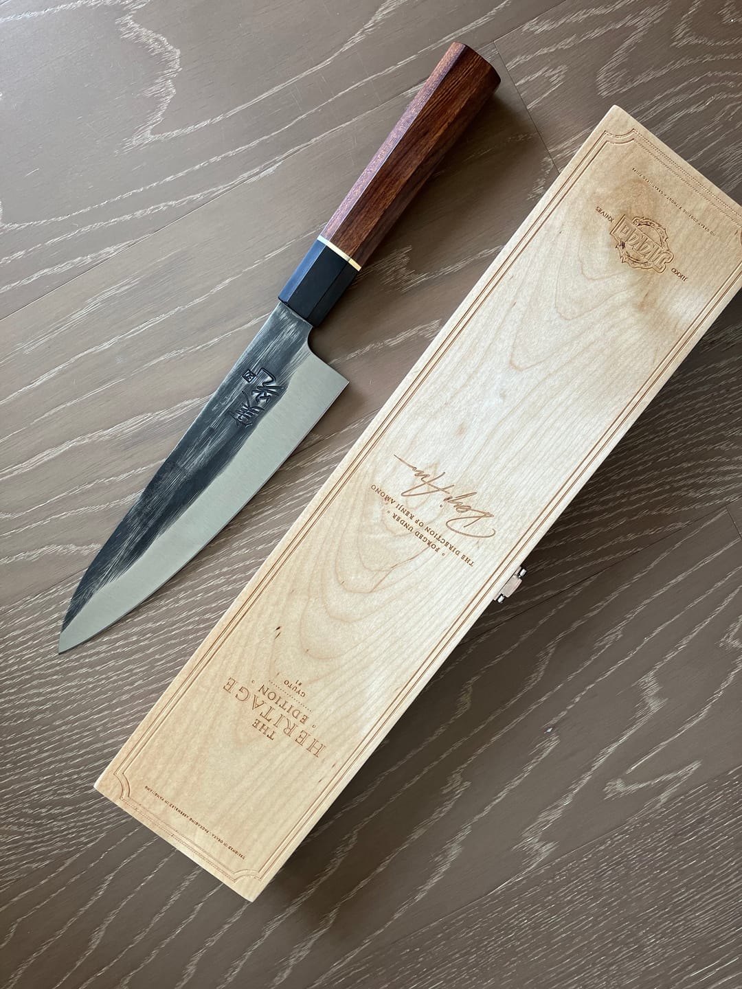 Customer photo review of The Heritage Edition Gyuto #1 by JIKKO®
