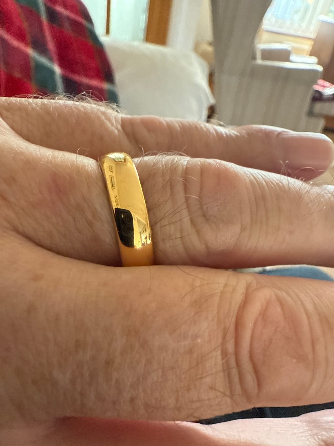 Customer photo review of Engrave Your Ring
