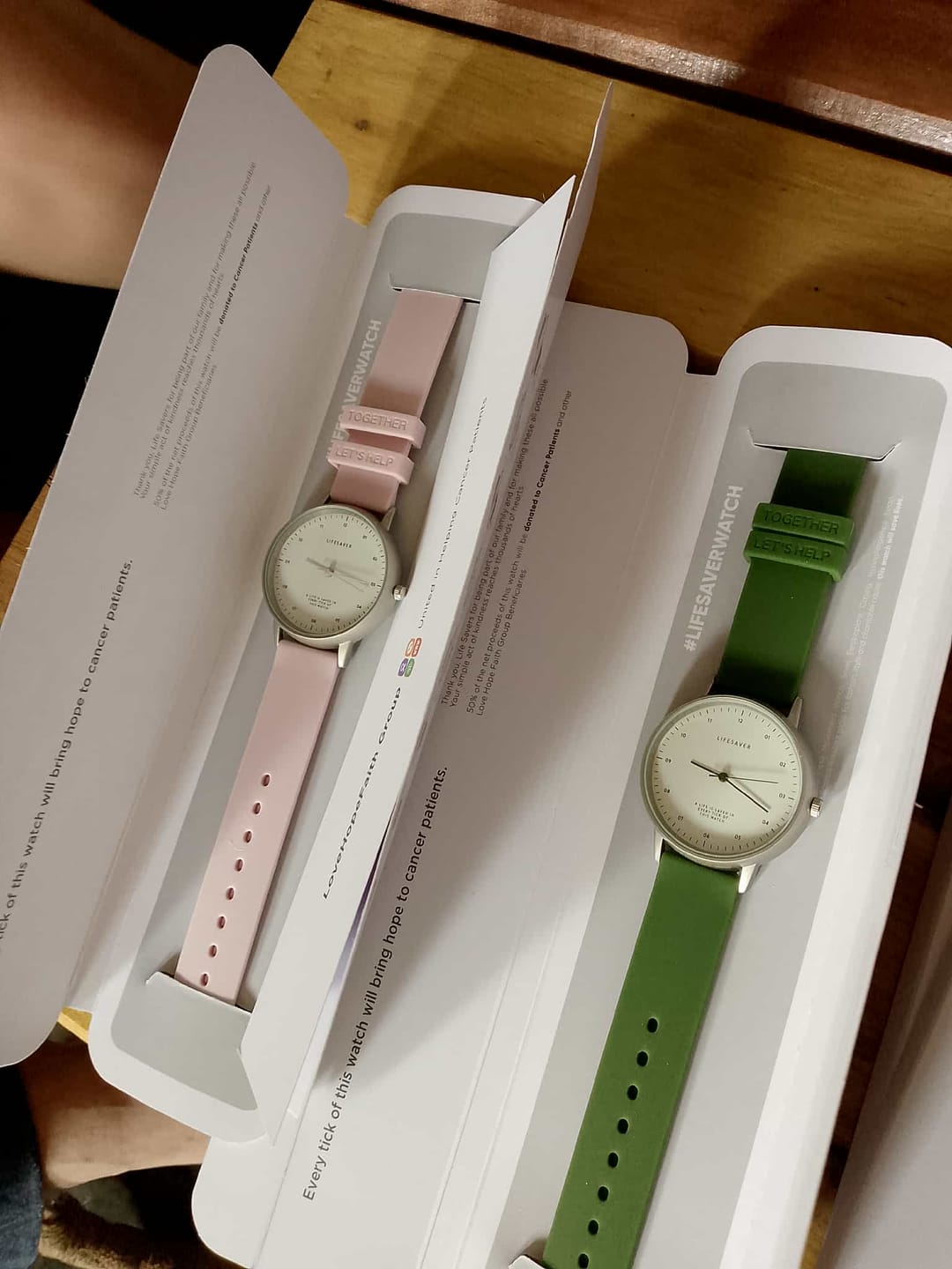 Customer photo review of LifeSaver Watch 4.0 - Army Green