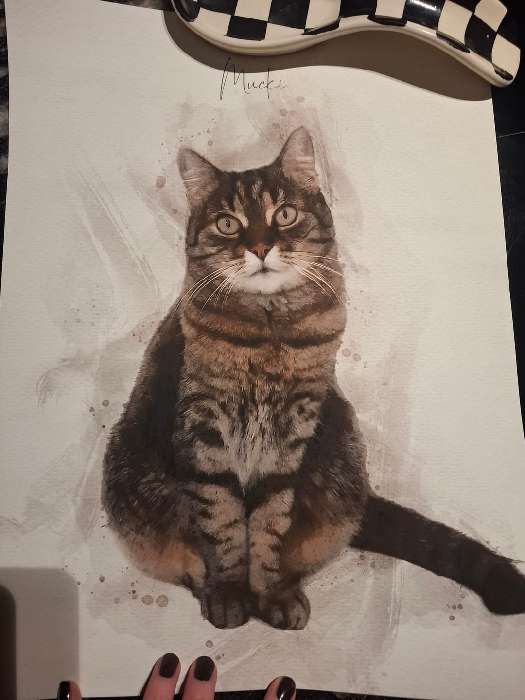 Customer photo review of Katzenportrait nach Foto