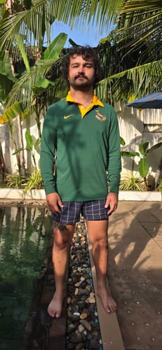 Customer photo review of Springboks Men's Nike LS Rugby Home