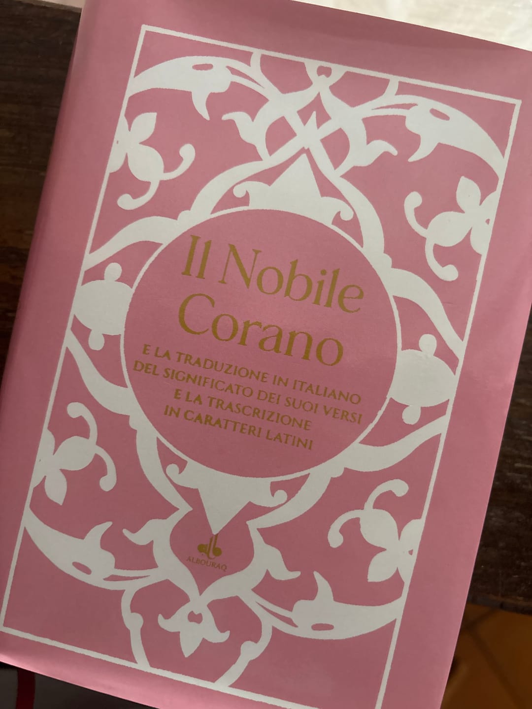 Customer photo review of Corano traslitterato con traduzione in italiano - piccolo  17x13 cm