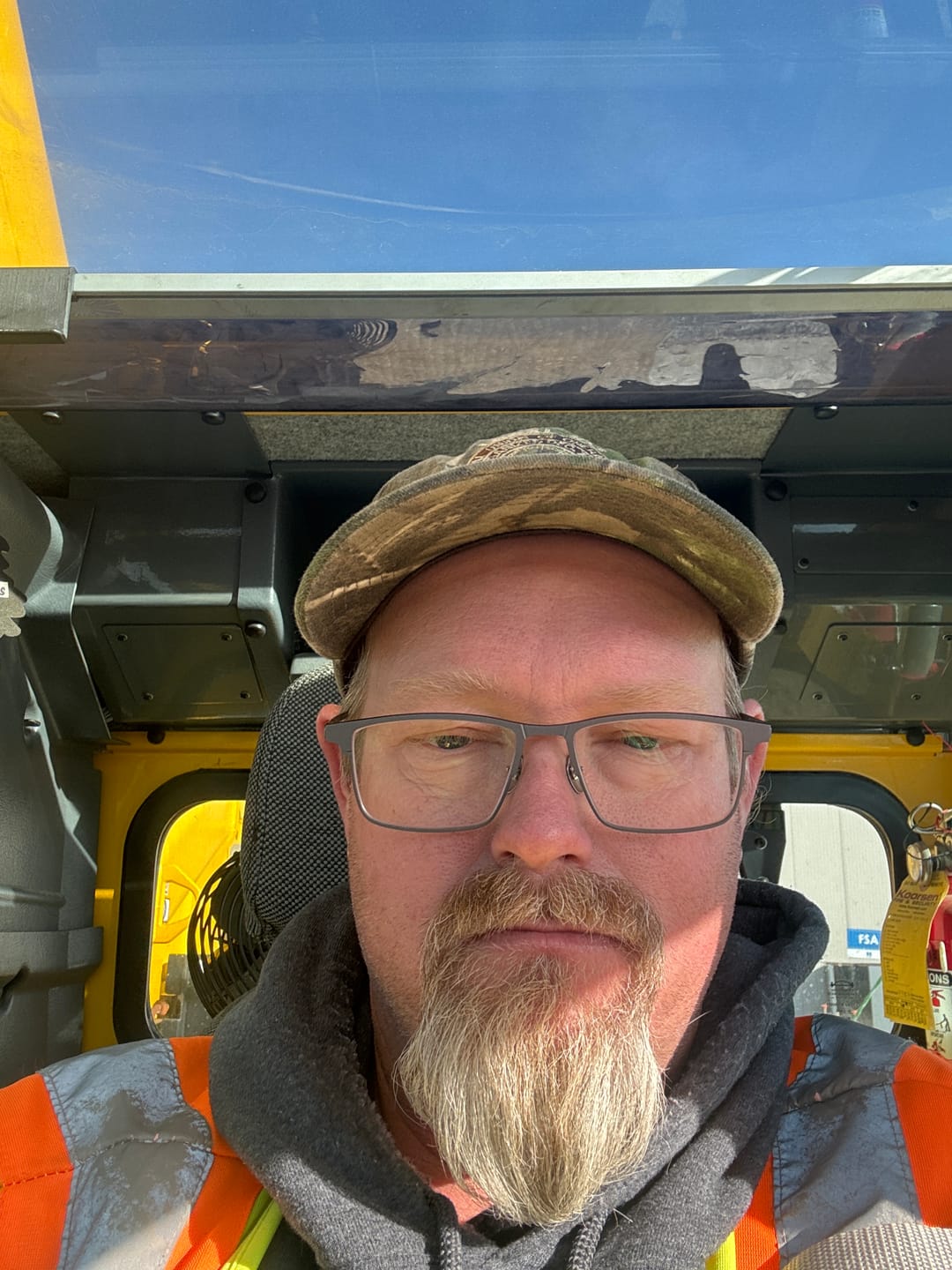 Customer photo review of Jensen Magnetic Clip-on | Gunmetal Frame