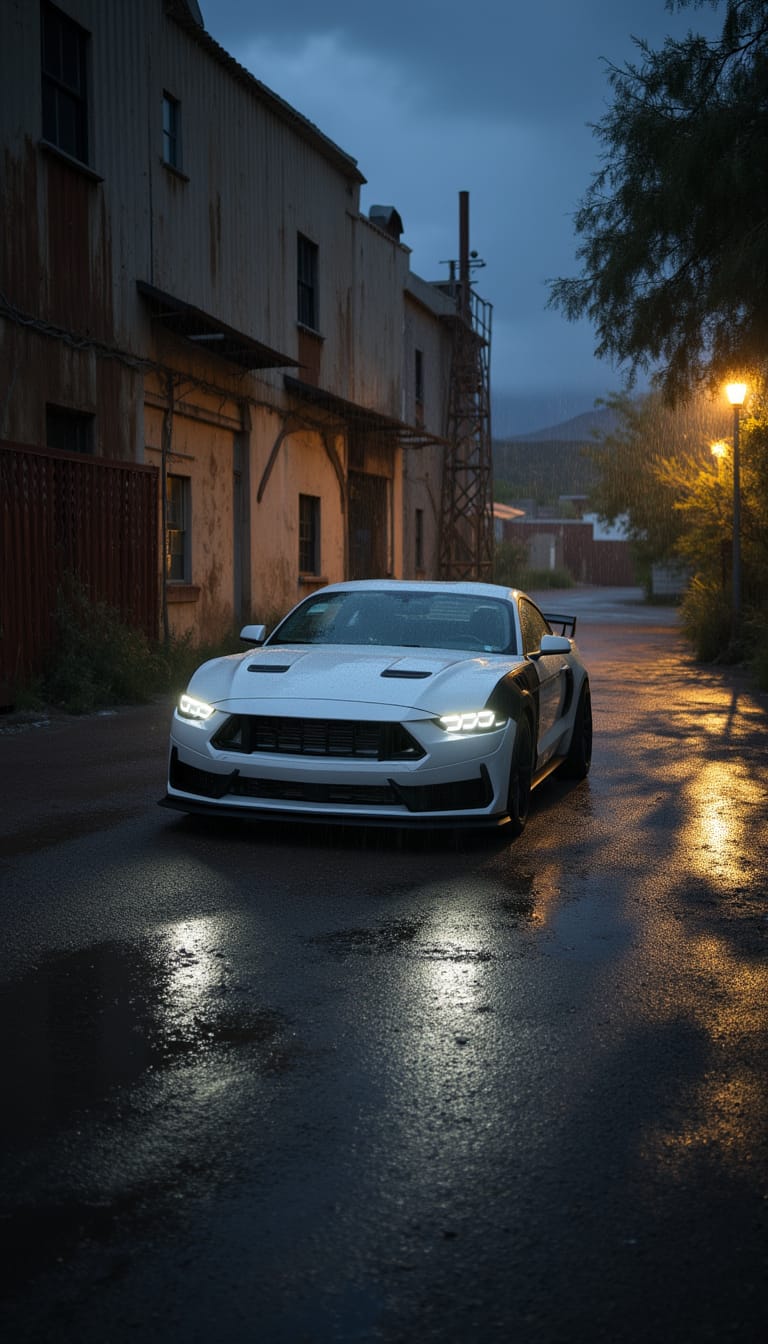 Customer photo review of 2018-2023 Mustang Dark Horse Front Bumper Conversion Body Kit