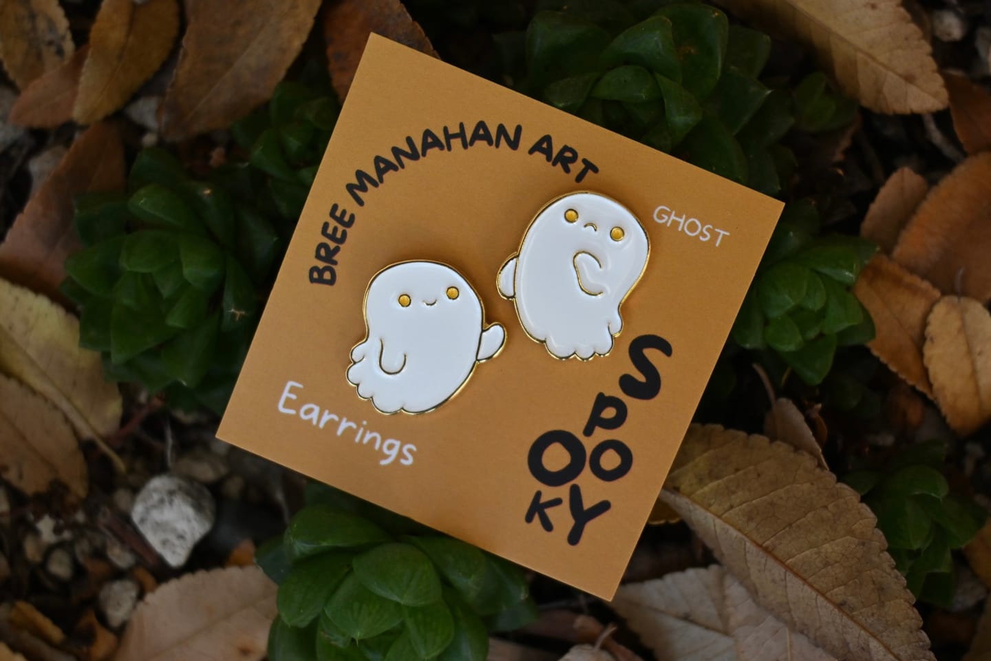 Customer photo review of Custom Earrings