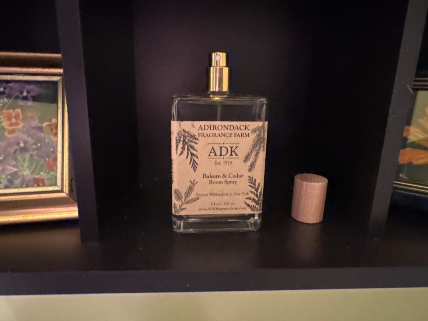 Customer photo review of Balsam & Cedar Room Spray 3.4 oz