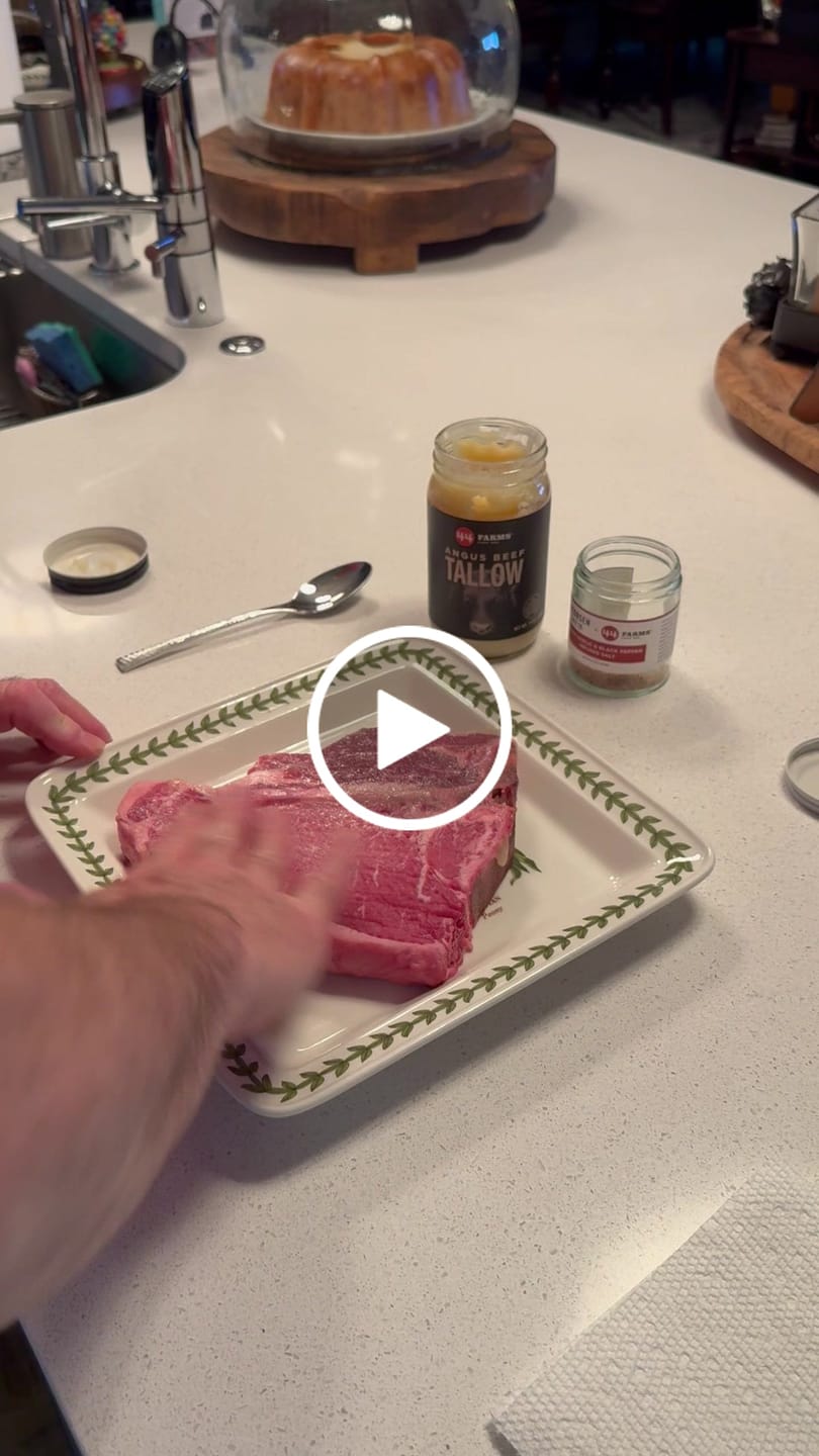 Customer video review of All-Natural Angus Beef Tallow
