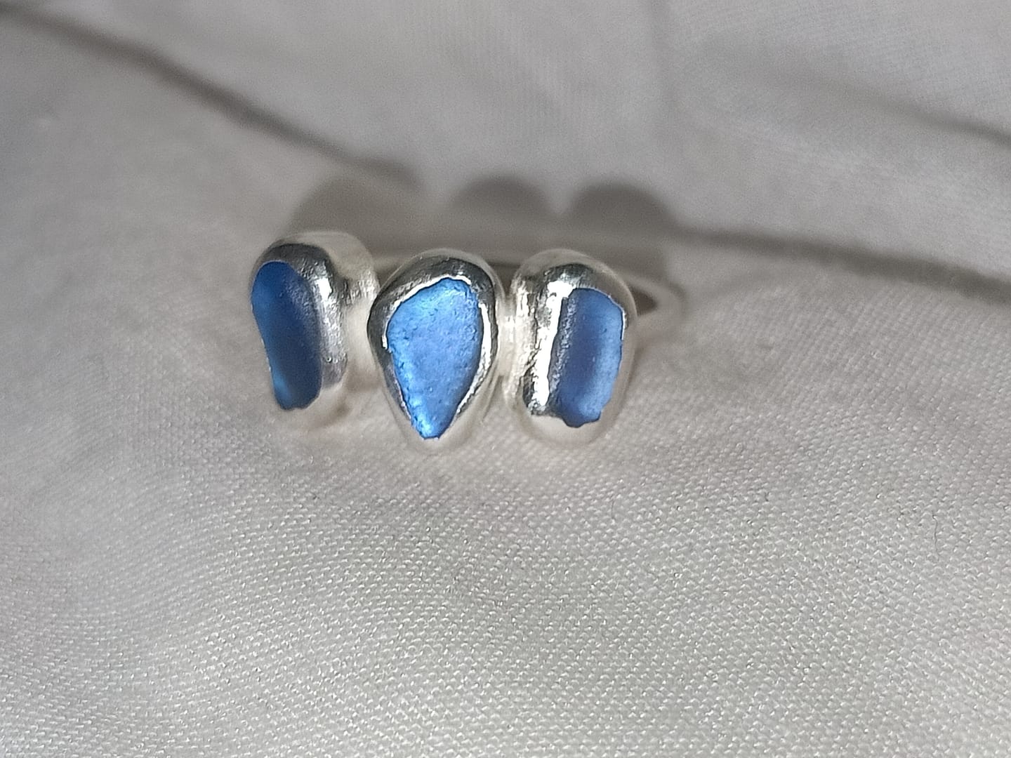 Customer photo review of Blue Sea Glass - Size P