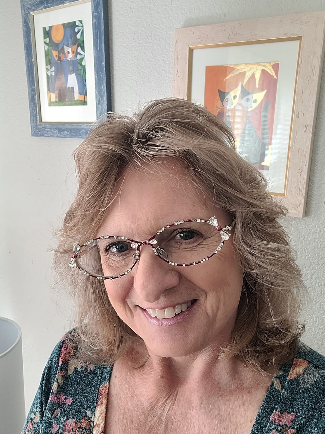 Customer photo review of Adela Eyeglasses