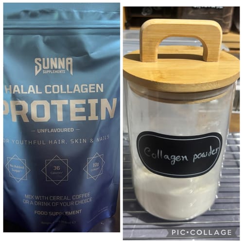 Customer photo review of Collagen 3 Month Supply (750g)