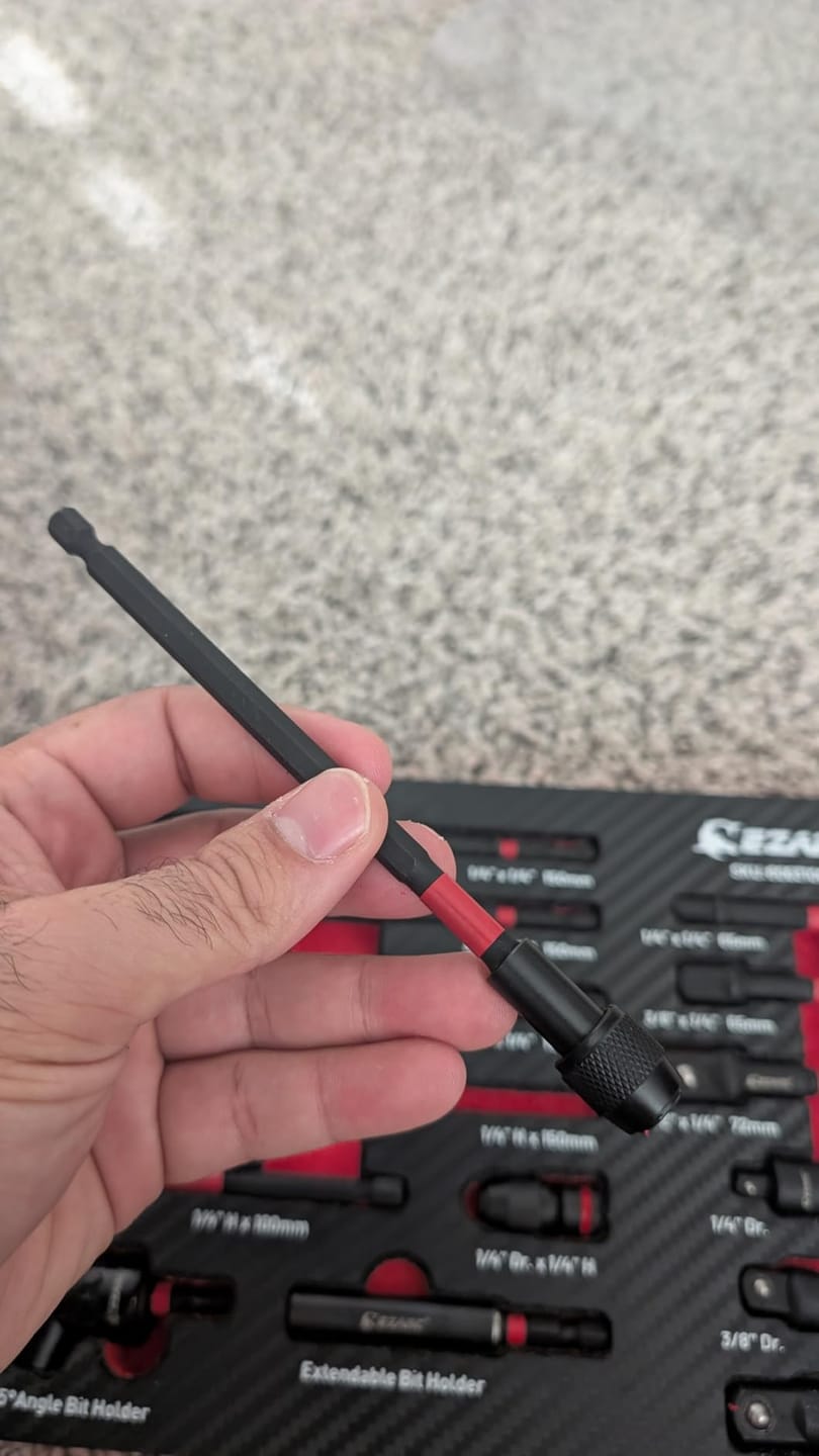 Customer photo review of EZARC Impact Driver/Drill Multi-Function Adapter Kit (14-Pc)