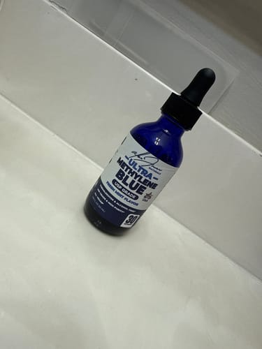 Customer photo review of Ultra Methylene Blue - Fresh Mint Flavor