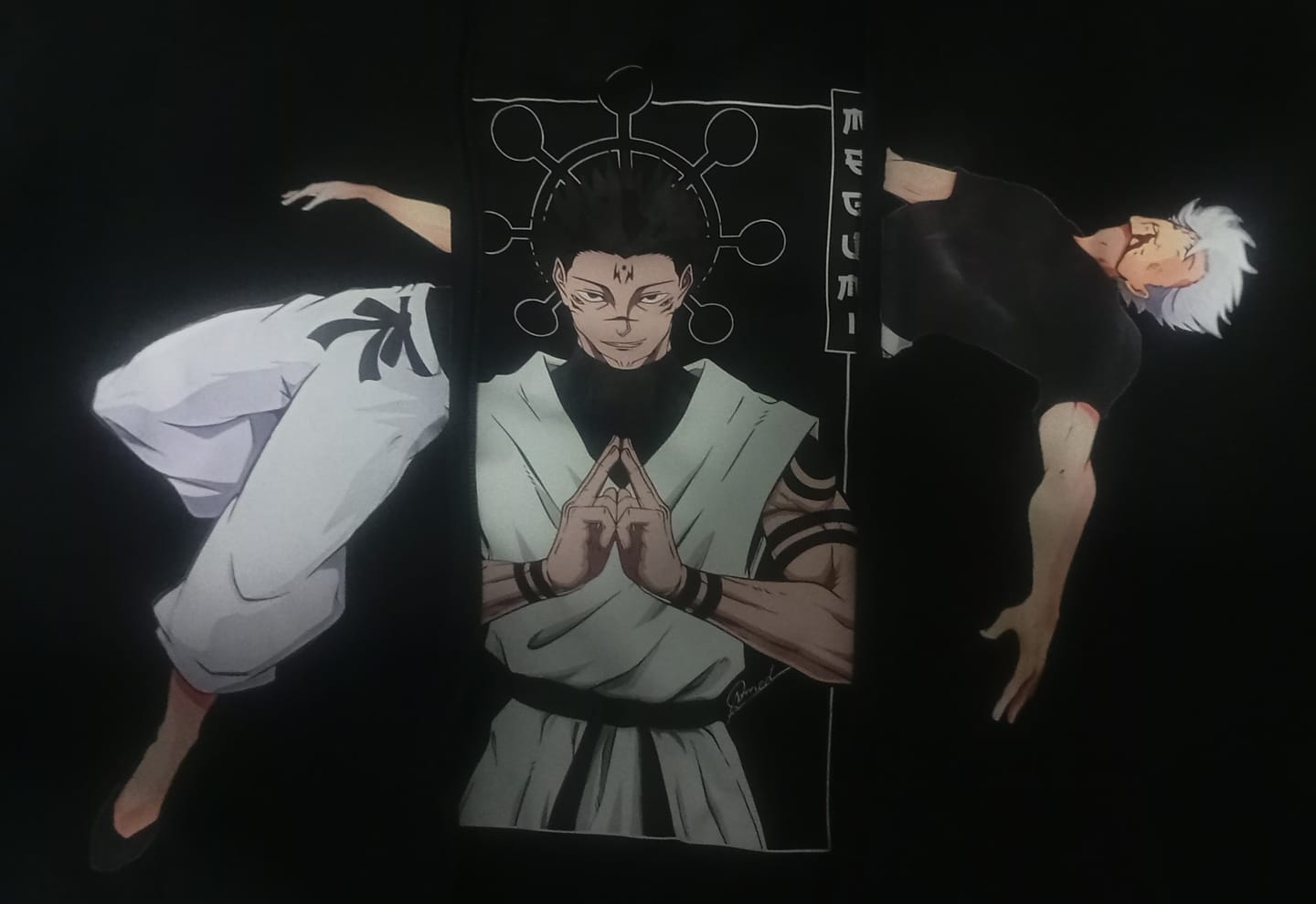 Customer photo review of Combo Gojo y Sukuna Jujutsu Kaisen