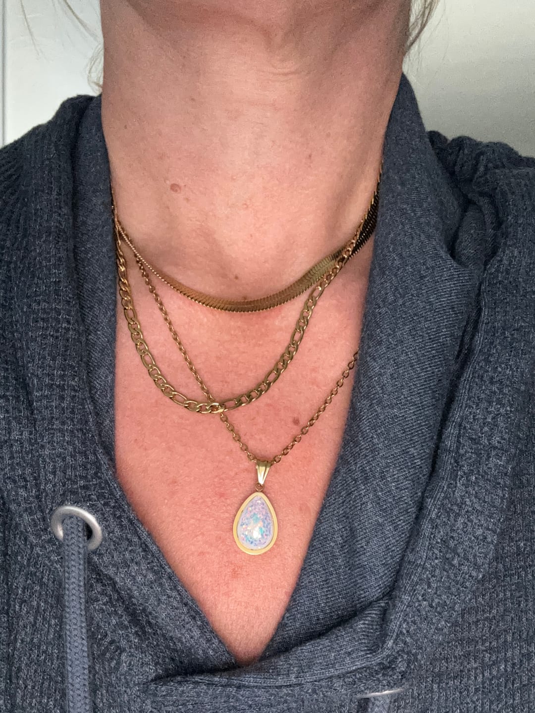 Customer photo review of Ocean Drops Necklace (Bundle)