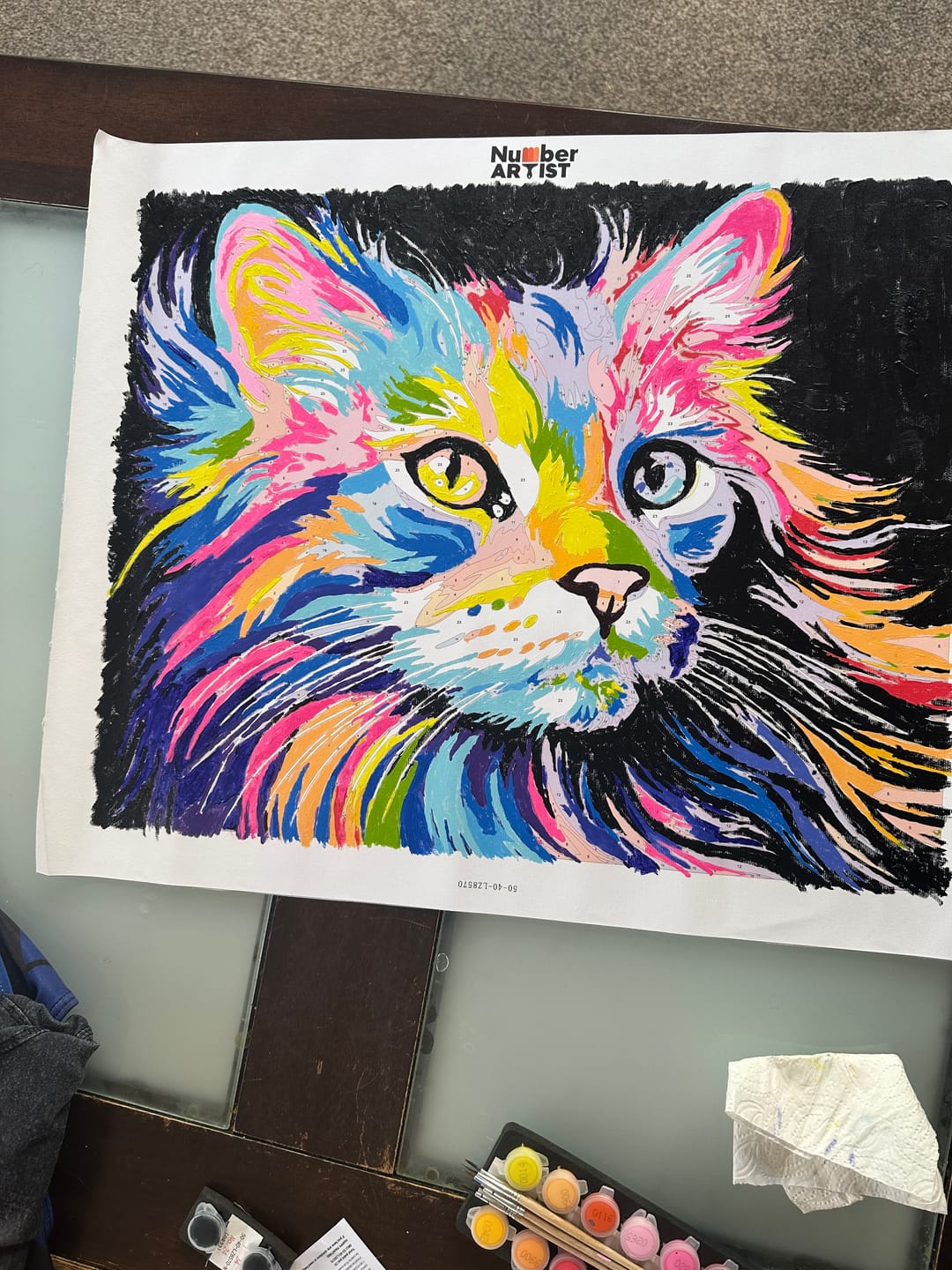 Customer photo review of Colorful Cat