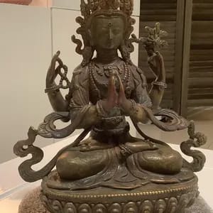 Customer photo review of Statue of Bodhisattva Chenrezig | Deity of Compassion