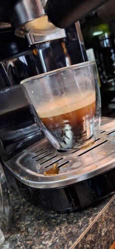 Customer photo review of 15 Bar Espresso Machine with Grinder and Milk Frother