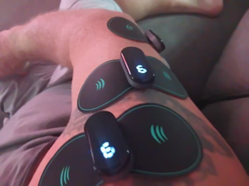 Customer photo review of Vibit Full Body Relief Bundle
