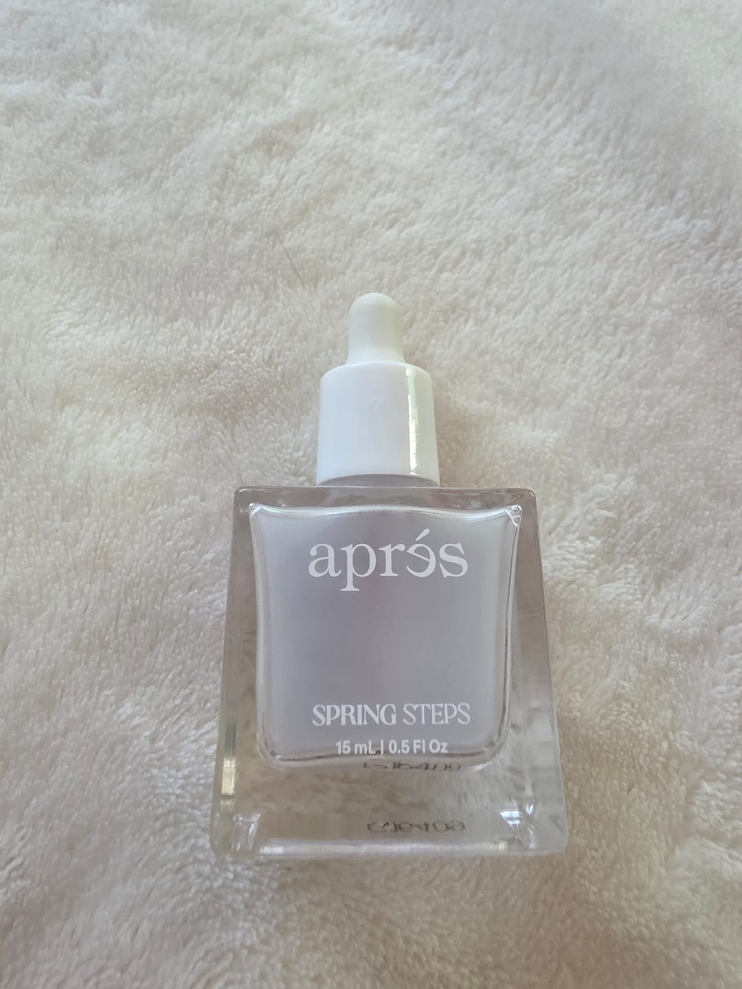 Customer photo review of Serum Cuticula - Pasos de Primavera (coco, salvia y jazmín)