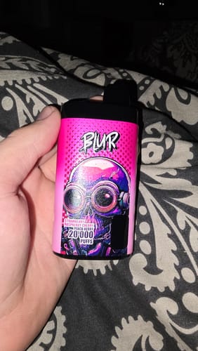 Customer photo review of Blur 20000 - Puff Jetable / Vape Disposable 2% Nicotine - Double Saveur