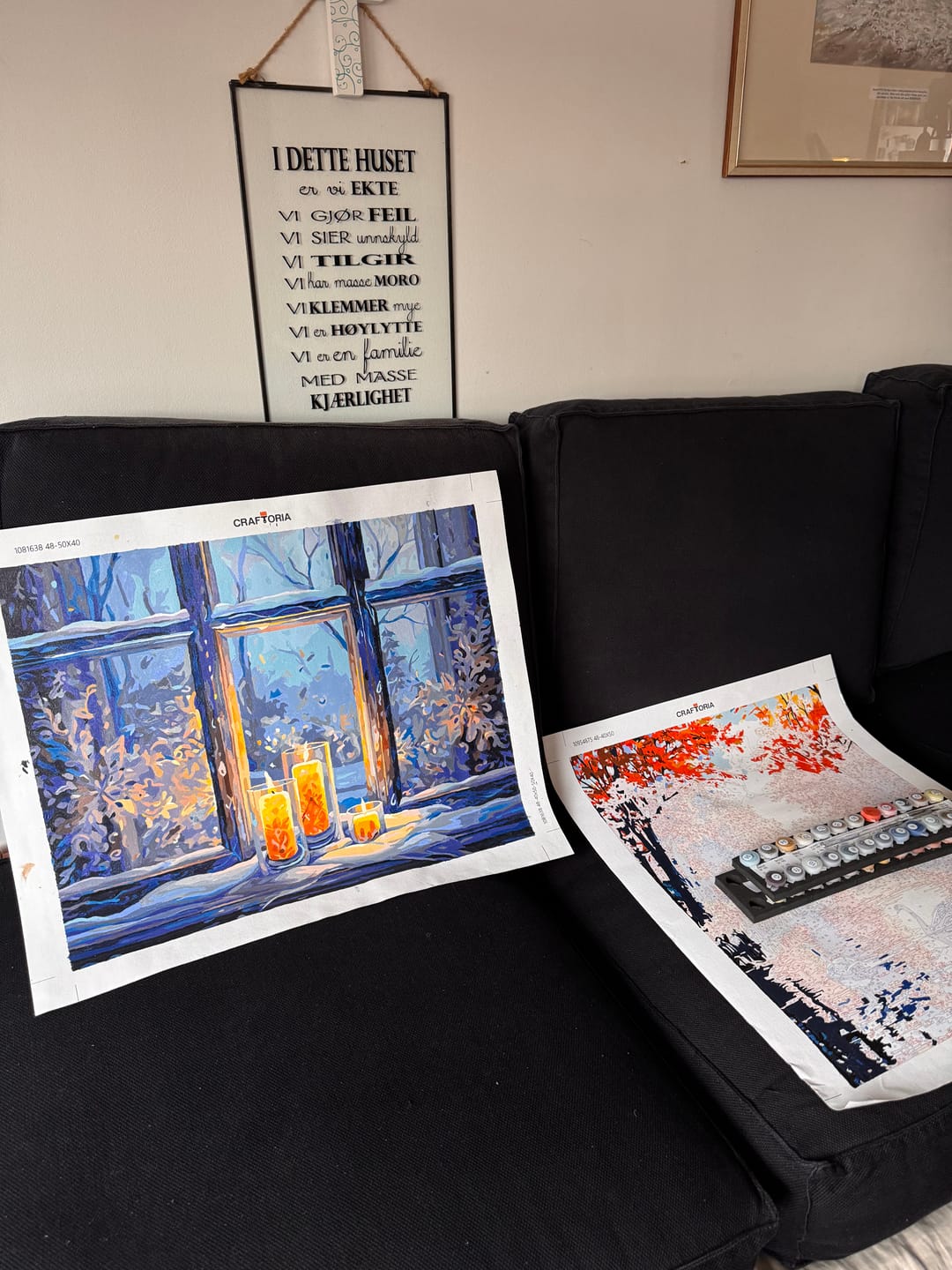 Customer photo review of Snow-Kissed Window