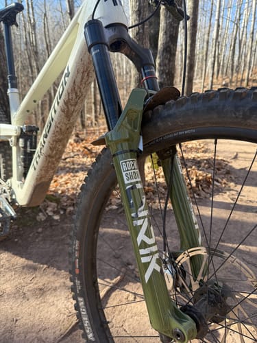 Customer photo review of Custom 2023 RockShox Lyrik Decal