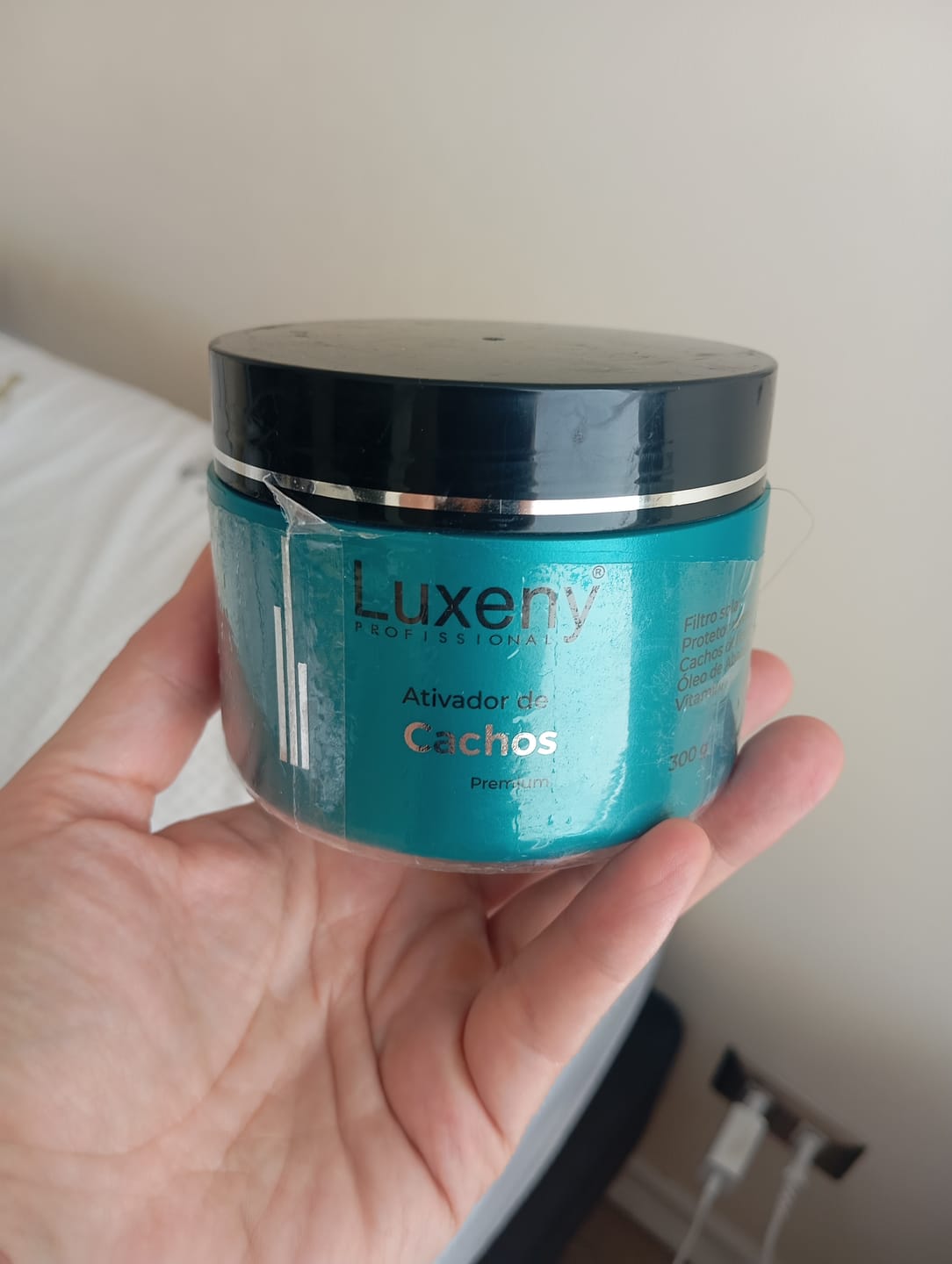 Customer photo review of Activador de Rizos Termoactivo 300 g