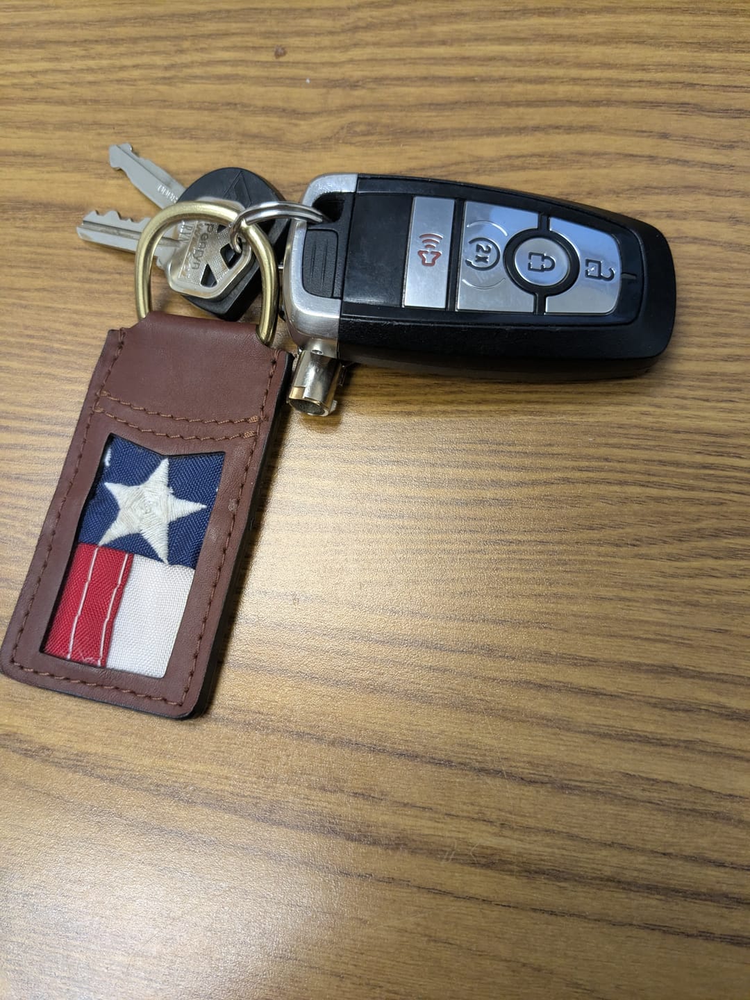 Customer photo review of Liberty Key Ring