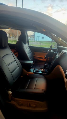 Customer photo review of Premium Custom-Fit Seat Covers