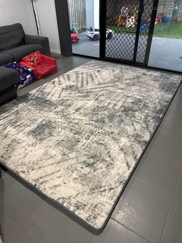 Customer photo review of The Mellow Mat v2® Designer Print | Storm Shadow (Soft Touch Sensory Tatami Rug) PR03
