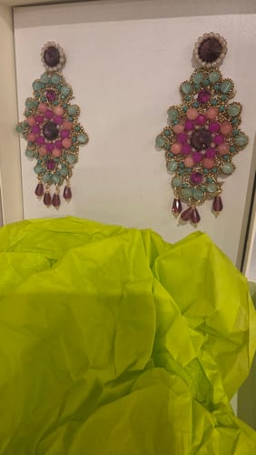 Customer photo review of Orecchini Berenice