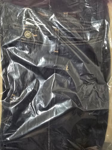 Panutda P. review of Seamed Belted Flare Jeans image 1 out of 1