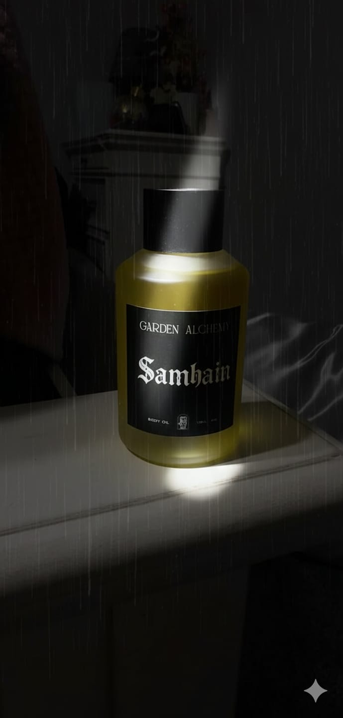 Customer photo review of SAMHAIN body oil (limited edition)