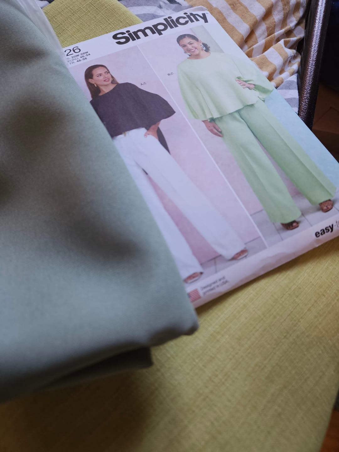 Customer photo review of Plain Polyester Suiting Fabric
