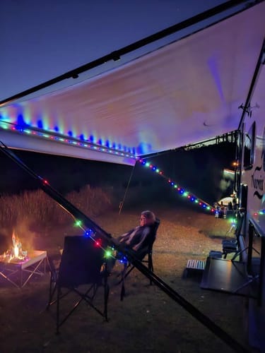 Customer photo review of GlowBuddy™ | Ultimate 4-in-1 Camping Utility Lamp