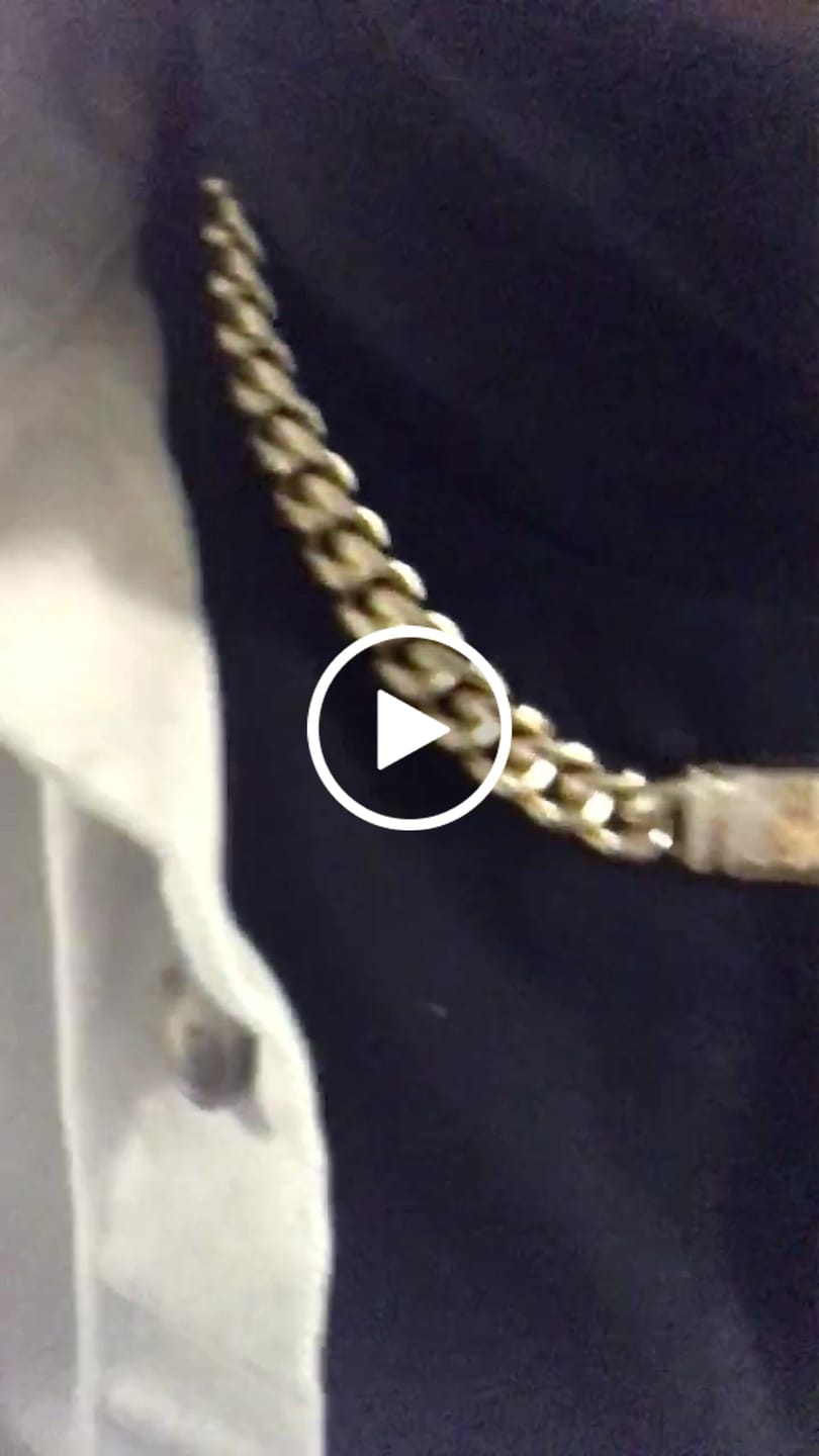 Customer video review of 10mm Cuban Moissanite Clasp Chain - 18K Vermeil - D Colour - VVS1