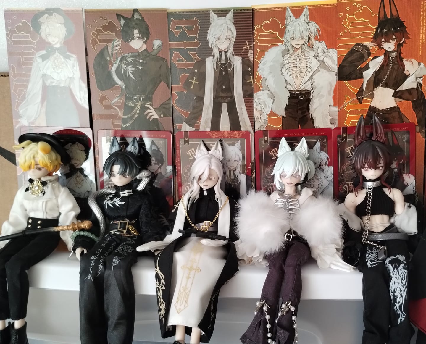 Customer photo review of The Past In Sicily Series MJD Action Figure Blind Box