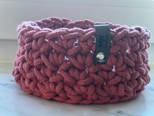 Customer photo review of Personalisierte Labels mit Chicago Screws - Kunstleder-Label mit Schrauben