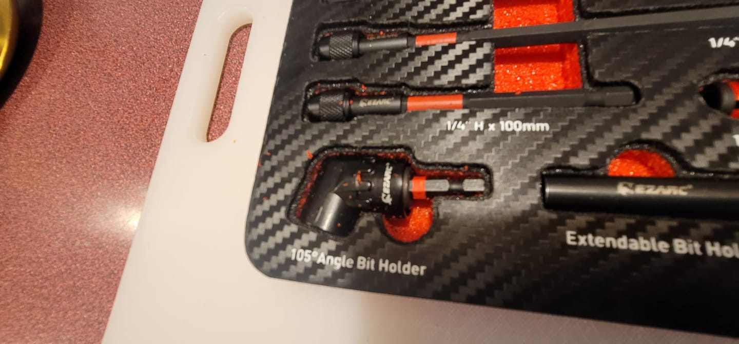Customer photo review of EZARC Impact Driver/Drill Multi-Function Adapter Kit (14-Pc)
